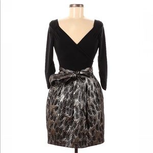 Anthropologie Jacquard Cocktail Dress